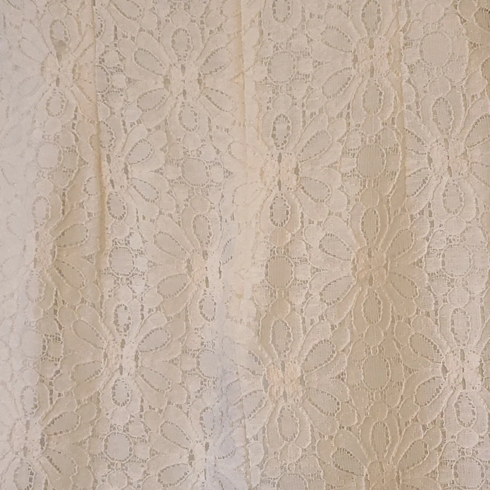 Cream mini dress. - Picture 3 of 4